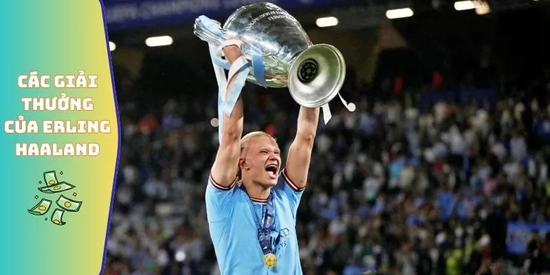 Các giải thưởng mà Erling Haaland giành được mới nhất