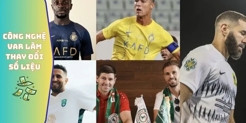 Công nghệ VAR làm thay đổi số liệu