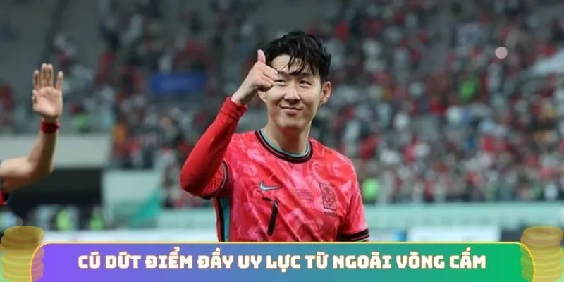 Cú dứt điểm đầy uy lực từ ngoài vòng cấm