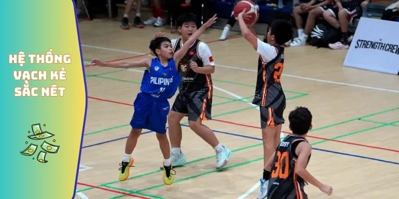 Hệ thống vạch kẻ sắc nét