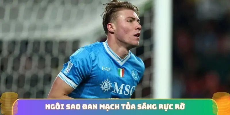 Ngôi sao Đan Mạch tỏa sáng rực rỡ