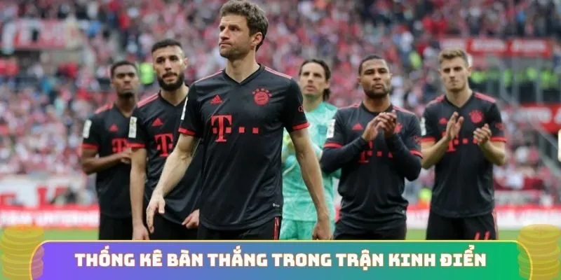 Thống kê bàn thắng trong trận kinh điển