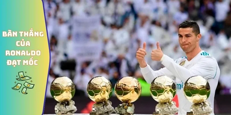 Tổng số bàn thắng của Ronaldo đạt mốc 900