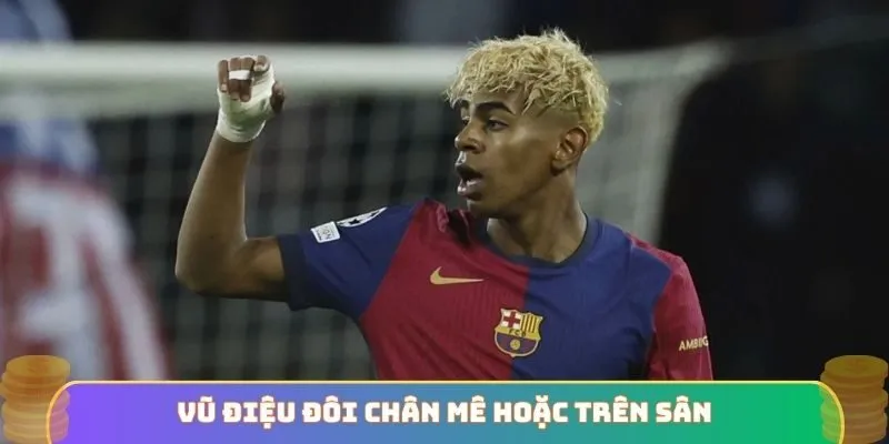 Vũ điệu đôi chân mê hoặc trên sân