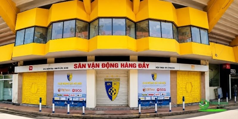 Sân vận động Hàng Đẫy nằm tại Đống Đa - Hà Nội